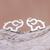 Sterling silver stud earrings, 'Elephant Trumpet' - Sterling Silver Elephant Stud Earrings from Thailand (image 2) thumbail