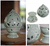 Celadon ceramic candleholder, 'Magic' - Celadon ceramic candleholder