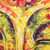 'Tranquilly' - Signed Buddha-Themed Painting in Yellow from Thailand (image 2b) thumbail