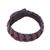 Leather wristband bracelet, 'Smooth Wave in Dark Brown' - Leather Wristband Bracelet in Dark Brown from Thailand