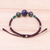Multi-gemstone beaded pendant bracelet, 'Nice Stones' - Multi-Gemstone Beaded Pendant Bracelet from Thailand (image 2d) thumbail