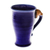 Celadon ceramic mug, 'Elephant Handle in Blue' - Thai Elephant-Themed Celadon Ceramic Mug in Blue (image 2d) thumbail