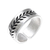 Sterling silver wrap ring, 'Natural Branch' - Leaf Pattern Sterling Silver Wrap Ring from Thailand thumbail