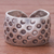 Silver wrap ring, 'Karen Dots' - Dot Motif Karen Silver Wrap Ring from Thailand (image 2c) thumbail