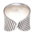 Sterling silver band ring, 'Exotic Modernity' - Diamond Pattern Sterling Silver Band Ring from Thailand (image 2e) thumbail