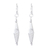 Sterling silver dangle earrings, 'Thai Diamonds' - Diamond-Shaped Sterling Silver Dangle Earrings thumbail