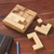 Wood puzzle, 'Find a Way' - Handmade Raintree Wood Puzzle from Thailand