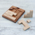 Wood puzzle, 'Find a Way' - Handmade Raintree Wood Puzzle from Thailand
