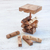 Wood puzzle, 'Tower of Pisa' - 18-Piece Raintree Wood Tower Puzzle from Thailand (image 2c) thumbail