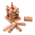 Wood puzzle, 'Tower of Pisa' - 18-Piece Raintree Wood Tower Puzzle from Thailand (image 2e) thumbail