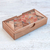 Wood triangular domino set, 'Triple Threat' - Wood 3-Sided Domino Set Crafted in Thailand (image 2d) thumbail