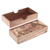 Wood triangular domino set, 'Triple Threat' - Wood 3-Sided Domino Set Crafted in Thailand (image 2g) thumbail