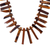 Tiger's eye beaded necklace, 'Tribal Style' - Tribal Tiger's Eye Beaded Necklace from Thailand