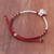 Silver beaded bracelet, 'Elephant Harmony' - Karen Silver Elephant Beaded Bracelet from Thailand (image 2c) thumbail
