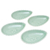 Gewürzschalen aus Celadon-Keramik, (4er-Set) - Gewürzschalen aus Celadon-Keramik mit Elefantenmotiv (4er-Set)