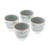 Celadon ceramic tea set, 'Elephant Gathering' (set for 4) - Elephant-Themed Celadon Ceramic Tea Set (6 Piece)