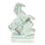 Escultura de cerámica celadón - Escultura de caballo de cerámica Celadon hecha a mano en Tailandia