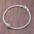 Sterling silver bracelet bead, 'Glamorous Weave' - Weave Pattern Sterling Silver Bracelet Bead from Thailand (image 2b) thumbail