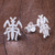 Sterling silver stud earrings, 'Praying Mantis' - Sterling Silver Praying Mantis Stud Earrings from Thailand (image 2b) thumbail