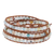 Quartz beaded wrap bracelet, 'Colorful Delight' - Colorful Quartz Beaded Wrap Bracelet from Thailand thumbail
