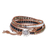Multi-gemstone beaded wrap bracelet, 'Karen Variety' - Multi-Gemstone Beaded Wrap Bracelet from Thailand thumbail