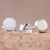 Sterling silver stud earrings, 'Round Simplicity' - Round Sterling Silver Stud Earrings from Thailand (image 2b) thumbail