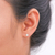 Sterling silver stud earrings, 'Round Simplicity' - Round Sterling Silver Stud Earrings from Thailand (image 2d) thumbail
