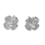 Sterling silver stud earrings, 'Pollinators' - Floral Sterling Silver Stud Earrings Crafted in Thailand thumbail