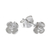 Sterling silver stud earrings, 'Pollinators' - Floral Sterling Silver Stud Earrings Crafted in Thailand (image 2d) thumbail
