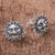 Sterling silver stud earrings, 'Whimsical Suns' - Sterling Silver Sun Stud Earrings from Thailand