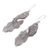Sterling silver dangle earrings, 'Goldfish Bliss' - Sterling Silver Goldfish Dangle Earrings from Thailand