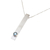 Blue topaz pendant necklace, 'Modern Twinkle' - Modern Blue Topaz Pendant Necklace from Thailand (image 2e) thumbail