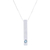 Blue topaz pendant necklace, 'Modern Twinkle' - Modern Blue Topaz Pendant Necklace from Thailand (image 2f) thumbail