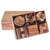 Wood puzzle set, 'Beautiful Challenge' (6 piece) - Raintree Wood Puzzle Set from Thailand (6 Piece) (image 2h) thumbail
