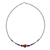 Agate and jasper beaded necklace, 'Passionate Fire' - Agate and Jasper Beaded Necklace from Thailand (image 2d) thumbail