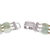Jade beaded strand necklace, 'Graceful Palace' - Jade and Hematite Beaded Strand Necklace from Thailand (image 2e) thumbail