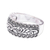 Sterling silver band ring, 'Gleaming Garland' - Openwork Pattern Sterling Silver Band Ring from Thailand (image 2d) thumbail