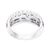 Sterling silver band ring, 'Gleaming Garland' - Openwork Pattern Sterling Silver Band Ring from Thailand (image 2e) thumbail