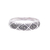 Sterling silver band ring, 'Glimmering Eyes' - Eye Motif Sterling Silver Band Ring from Thailand