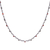 Carnelian link necklace, 'Gems of Power' - Carnelian and Marcasite Link Necklace from Thailand (image 2f) thumbail