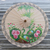 Paper parasol, 'Peacock Garden' - Peacock-Themed Paper Parasol from Thailand (image 2b) thumbail