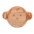 Servierplatte aus Teakholz - Servierteller aus Teakholz mit Affenmotiv aus Thailand