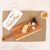 Teak wood cutting board, 'Beautiful Meal' - Rectangular Teak Wood Cutting Board from Thailand (image 2b) thumbail