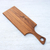 Teak wood cutting board, 'Beautiful Meal' - Rectangular Teak Wood Cutting Board from Thailand (image 2d) thumbail