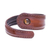 Tiger's eye and leather wrap bracelet, 'Smart and Stylish' - Tiger's Eye and Leather Wrap Bracelet from Thailand