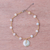 Jade and quartz macrame pendant necklace, 'Nature Spirit' - Jade and Quartz Pendant Necklace from Thailand (image 2b) thumbail