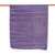 Silk and cotton blend shawl, 'Gorgeous Stripes in Purple' - Striped Silk and Cotton Blend Shawl in Purple from Thailand (image 2e) thumbail