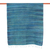 Mantón de mezcla de seda y algodón, 'Gorgeous Stripes in Light Blue' - Mantón de mezcla de seda y algodón a rayas en azul claro