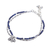 Lapis lazuli beaded bracelet, 'Deep Blue Elephant' - Elephant and Floral Lapis Lazuli Beaded Bracelet (image 2e) thumbail