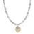 Jade beaded pendant necklace, 'Jade Charm' - Natural Jade Beaded Pendant Necklace from Thailand thumbail